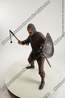 Fighting medieval soldier Sigvid